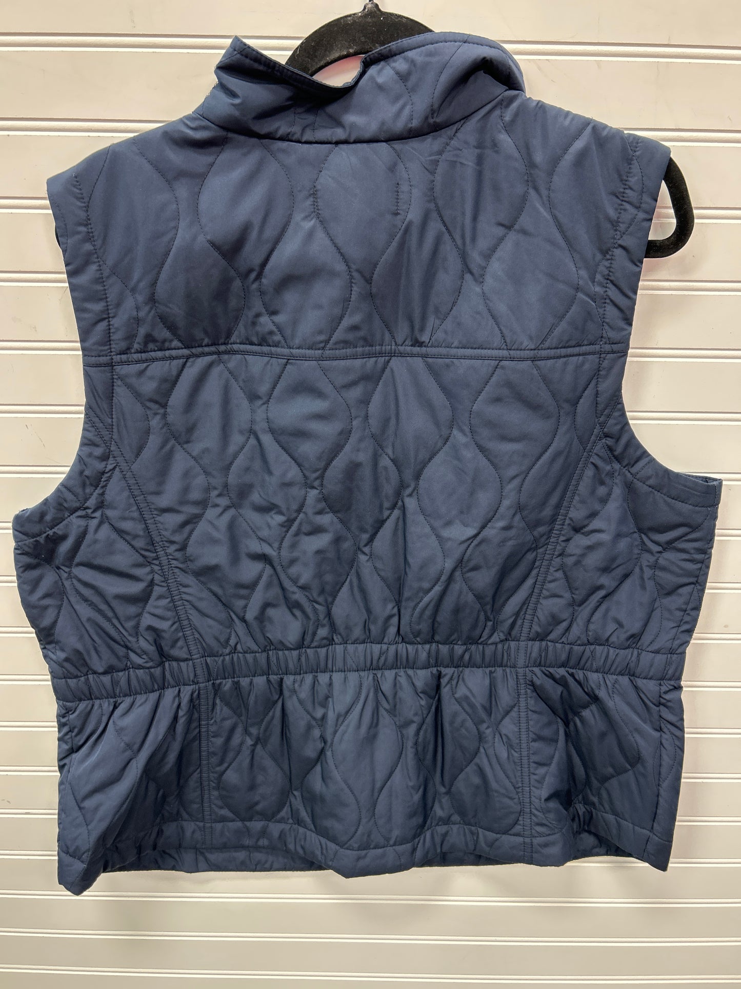 Vest Other By Talbots In Navy, Size:Xl