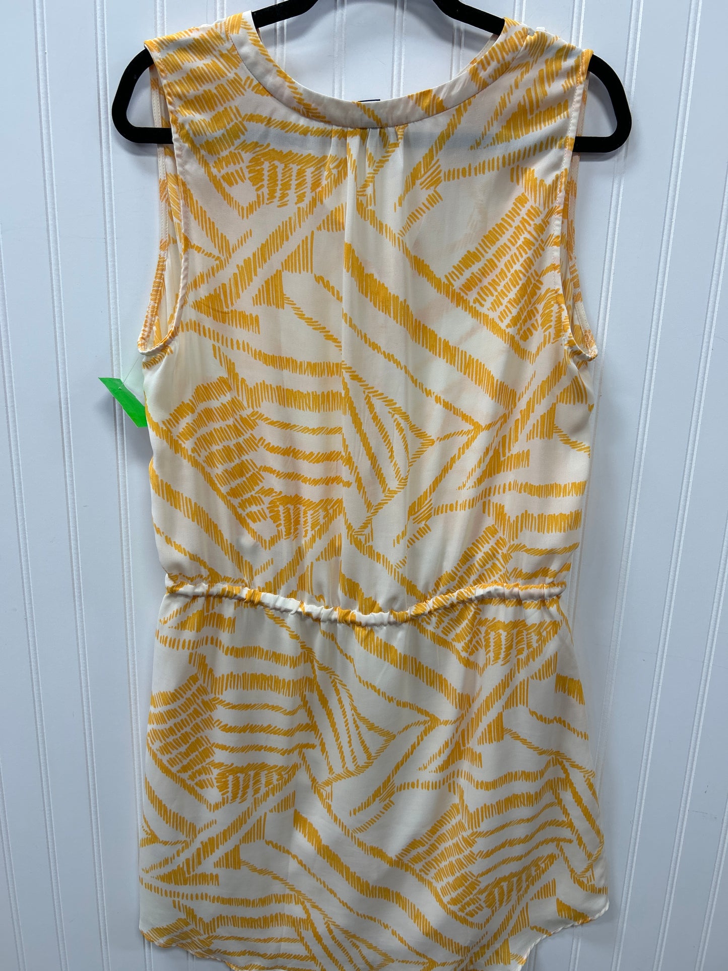 Dress Casual Midi By Gap In Yellow, Size:Xl