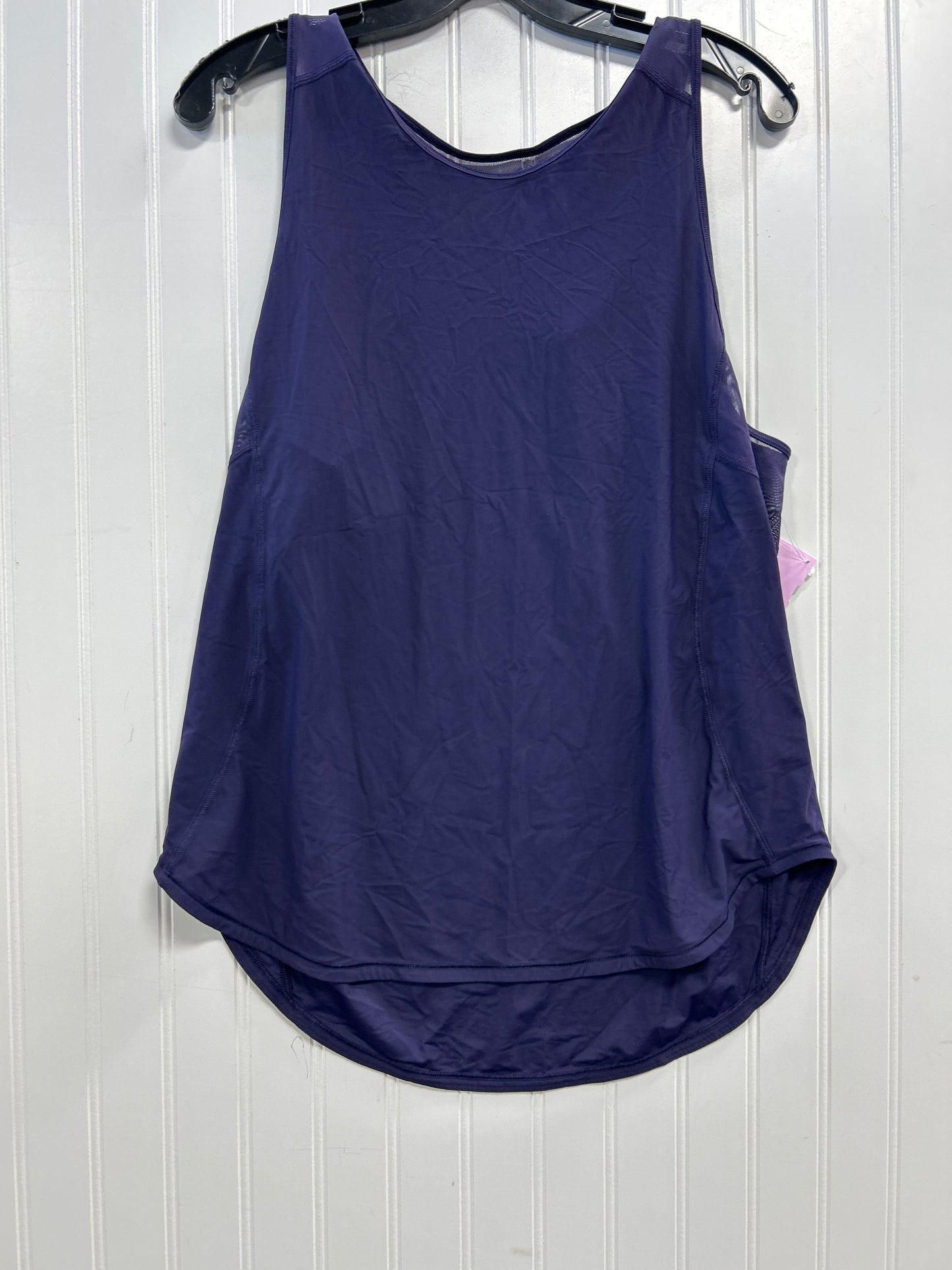 Athletic Tank Top By Lululemon In Purple, Size:12