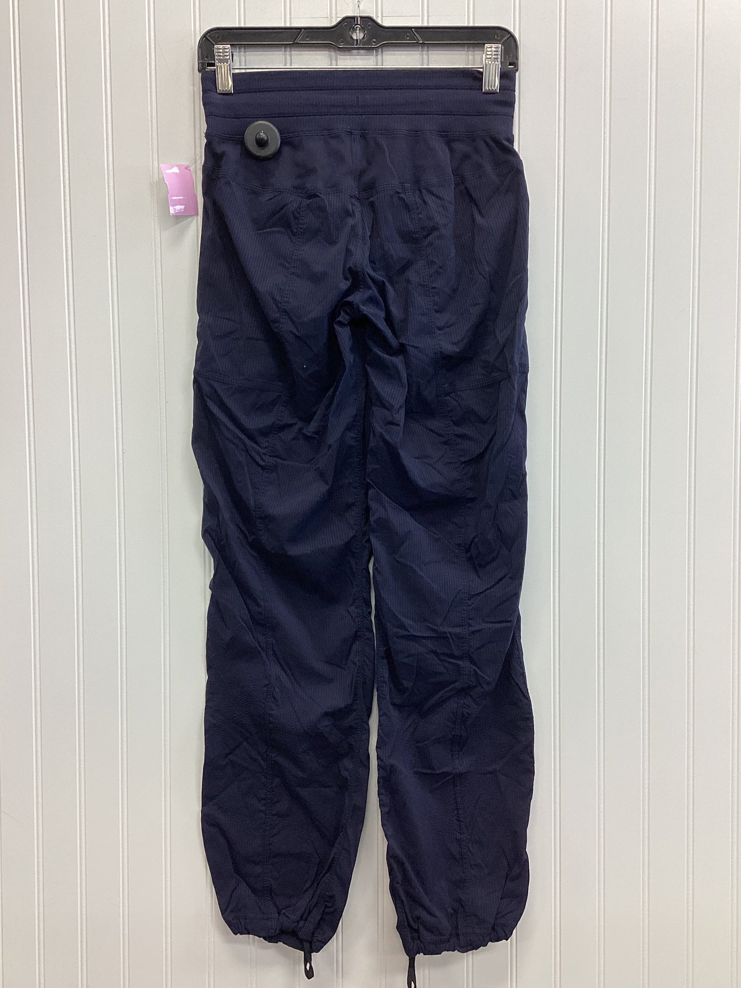 Athletic Pants By Lululemon In Navy, Size:4