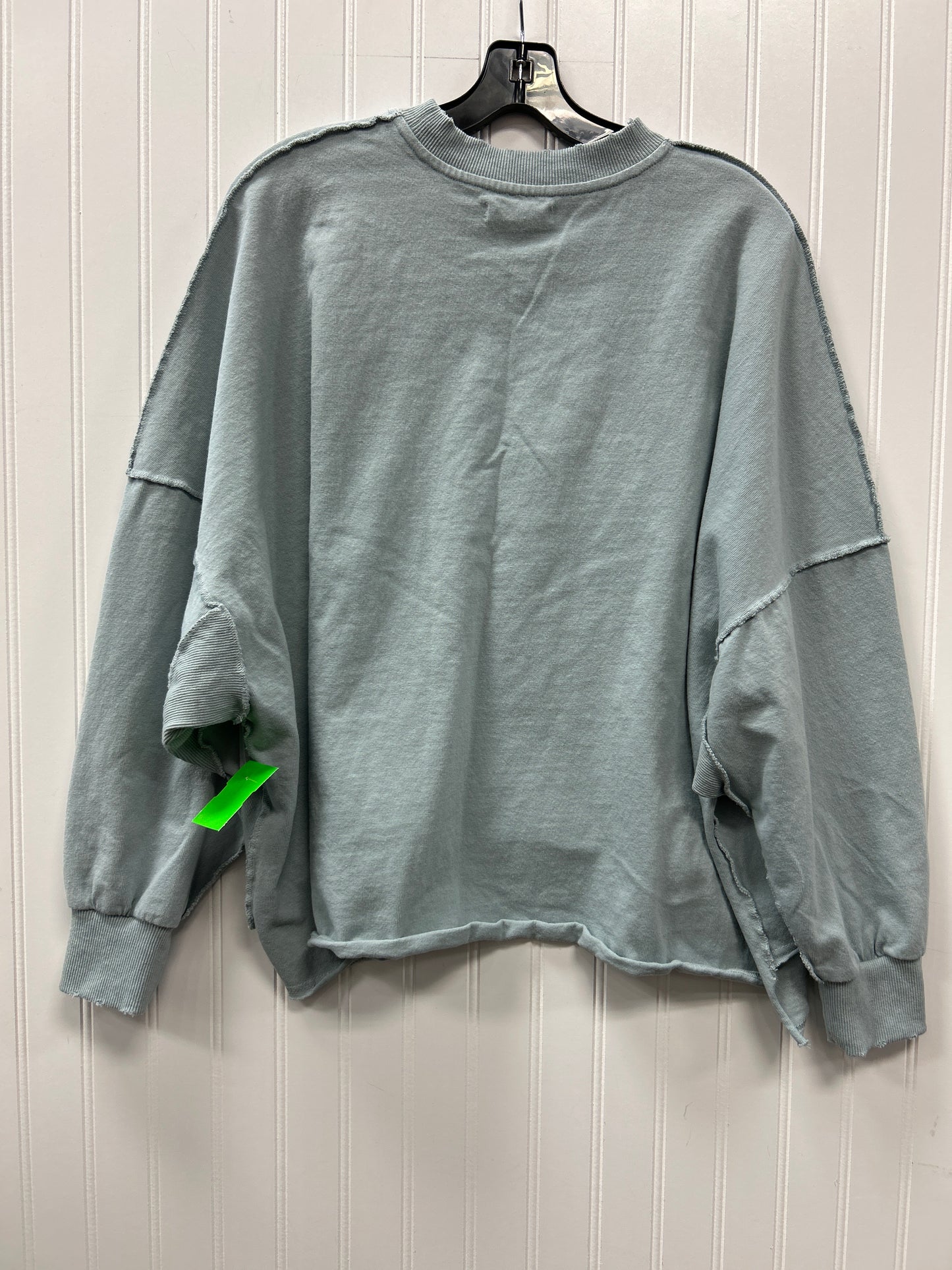 Sweatshirt Crewneck By Mod Ref In Blue, Size:S