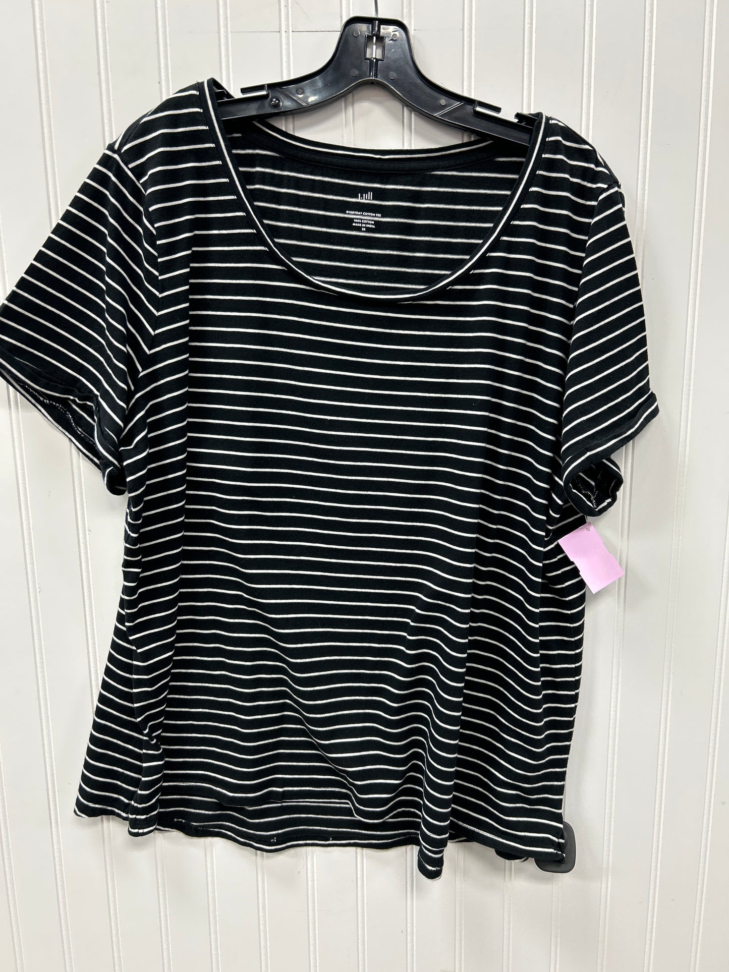 Top Ss By J. Jill In Black, Size:2X
