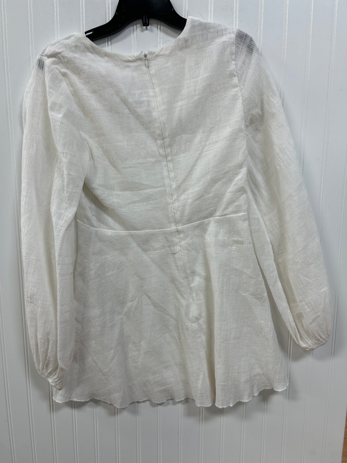 Dress Casual Midi By Tularosa In White, Size:M