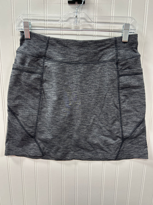 Athletic Skort By Athleta In Grey, Size:S