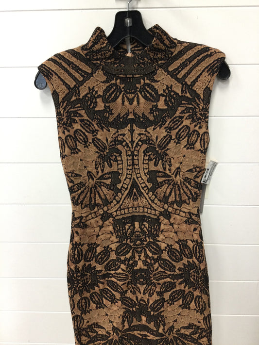 Dress Casual Maxi By Anthropologie In Brown, Size:S