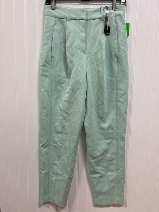 Pants Dress By Express In Green, Size:4 NWT