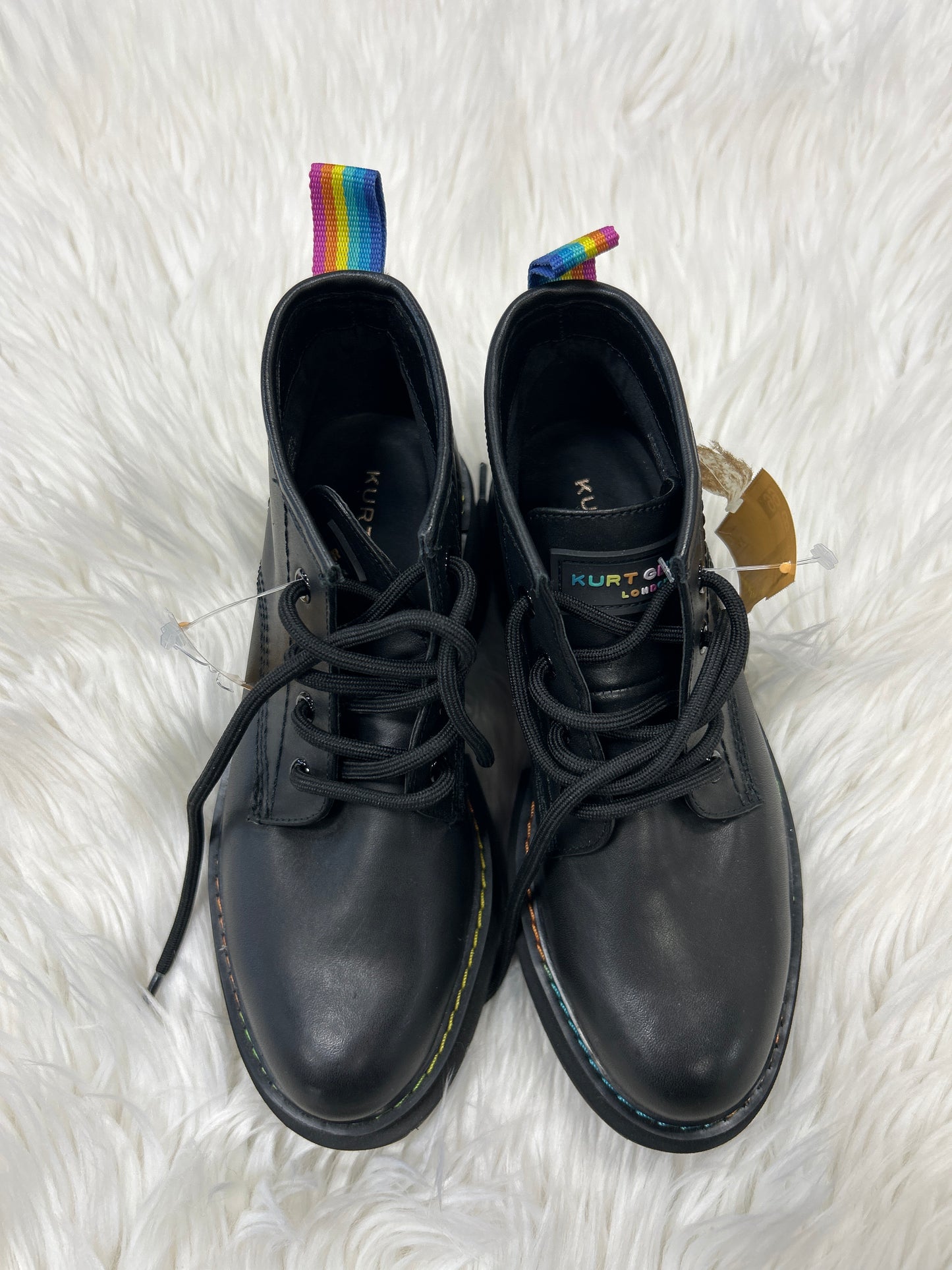 Boots Designer By Kurt Geiger In Black, Size:5.5