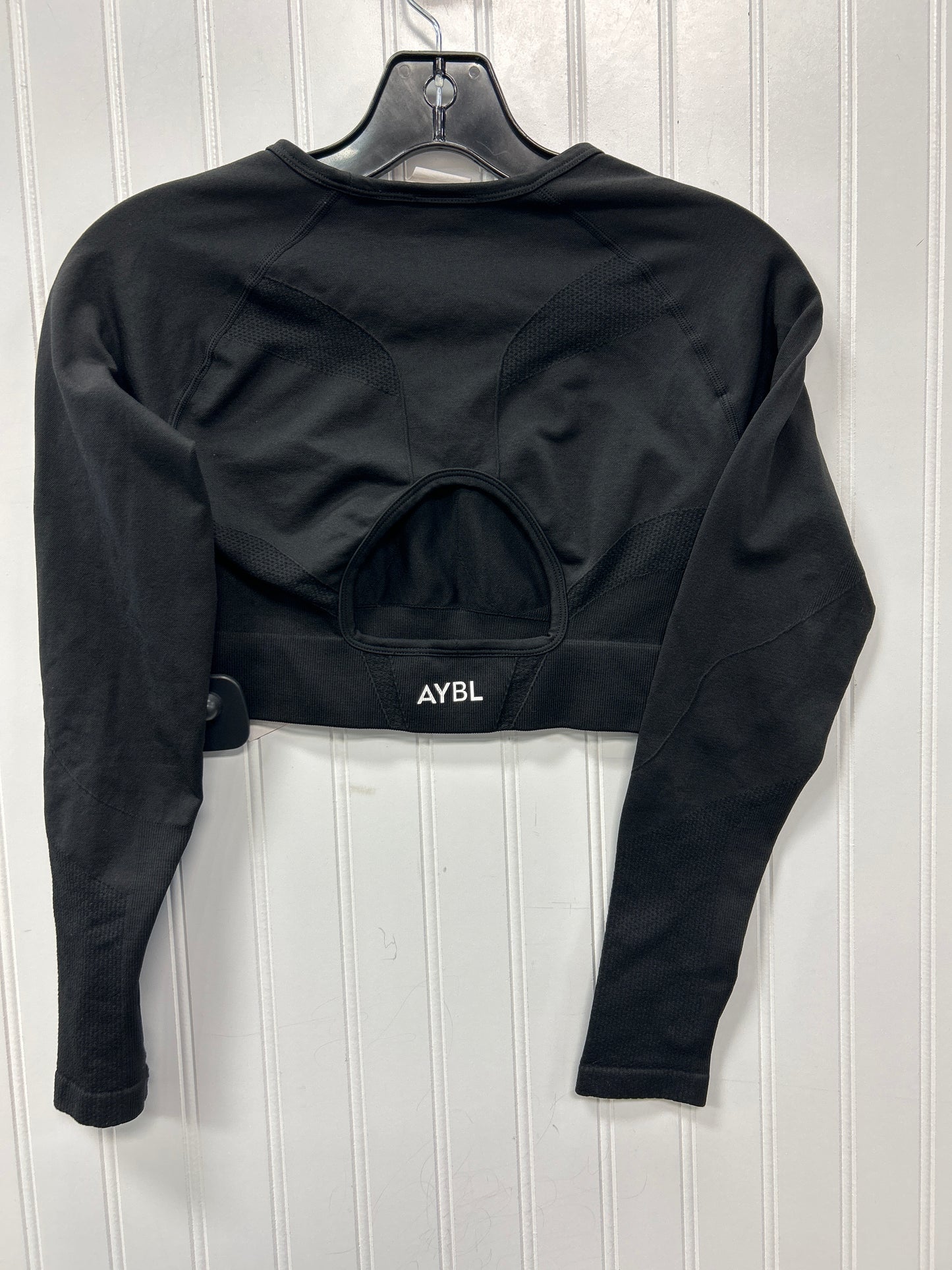 Athletic Top Ls Crewneck By Cmc In Black, Size:M