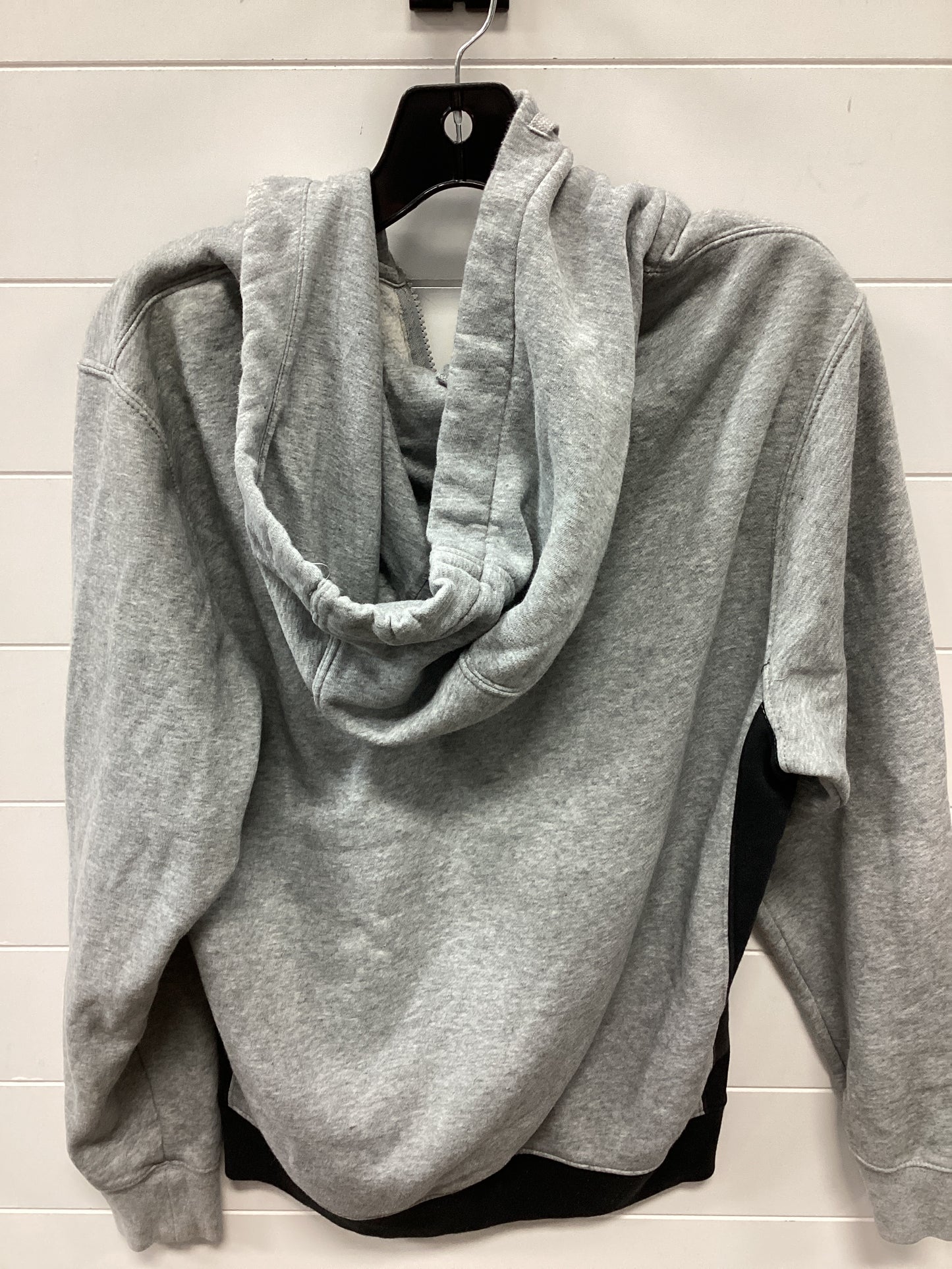 Athletic Sweatshirt Hoodie By Nike Apparel In Grey, Size:S