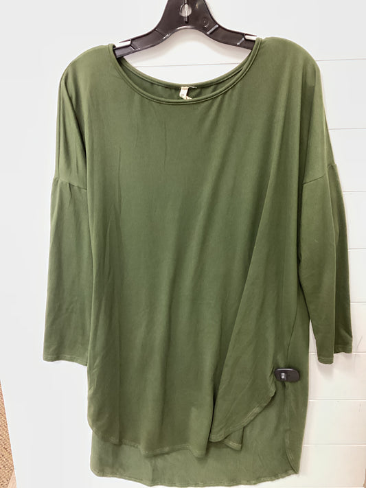Tunic Ls By Beeson River In Green, Size:M