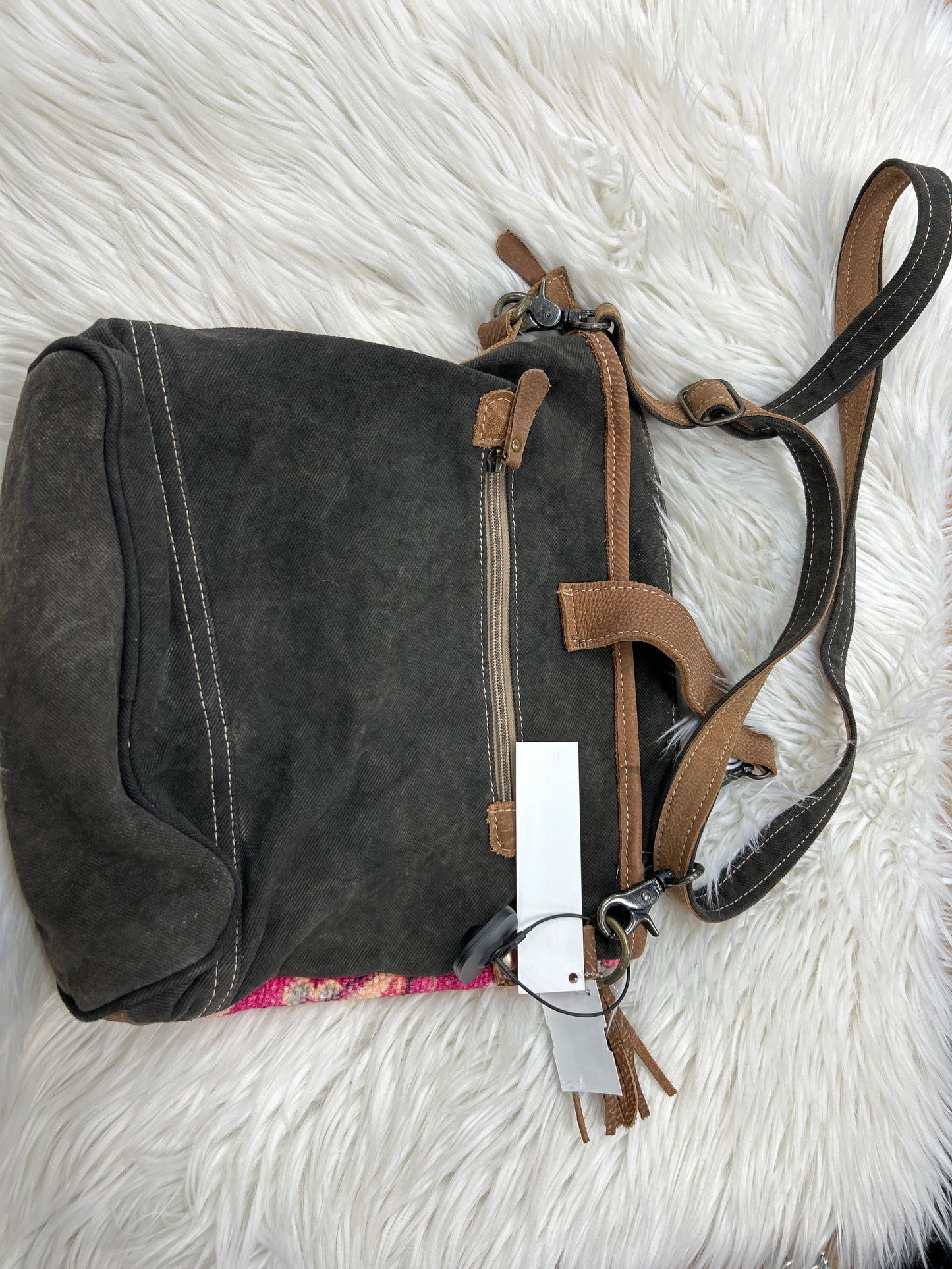Handbag By Myra In Pink, Size:Large