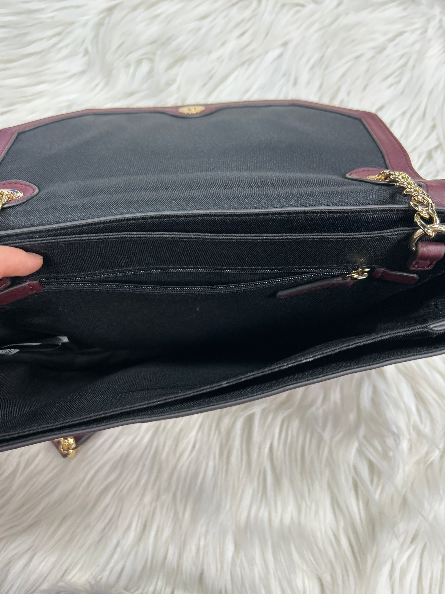 Handbag By Vince Camuto In Purple, Size:Medium