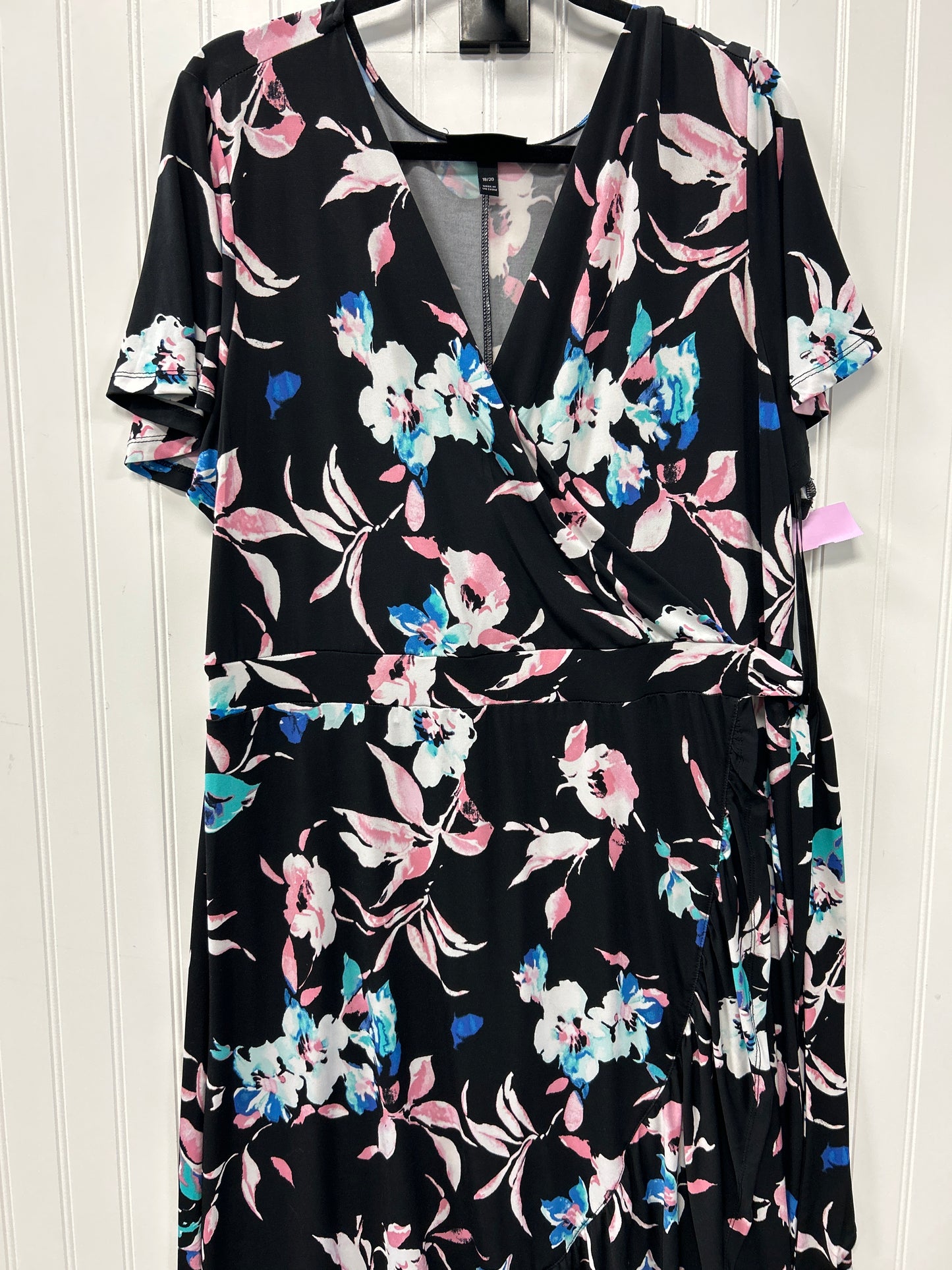 Dress Casual Maxi By Lane Bryant In Black, Size:1X
