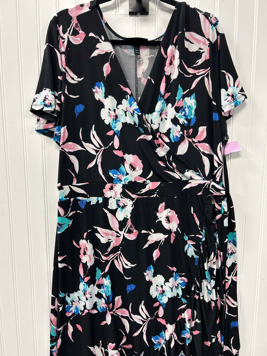 Dress Casual Maxi By Lane Bryant In Black, Size:1X