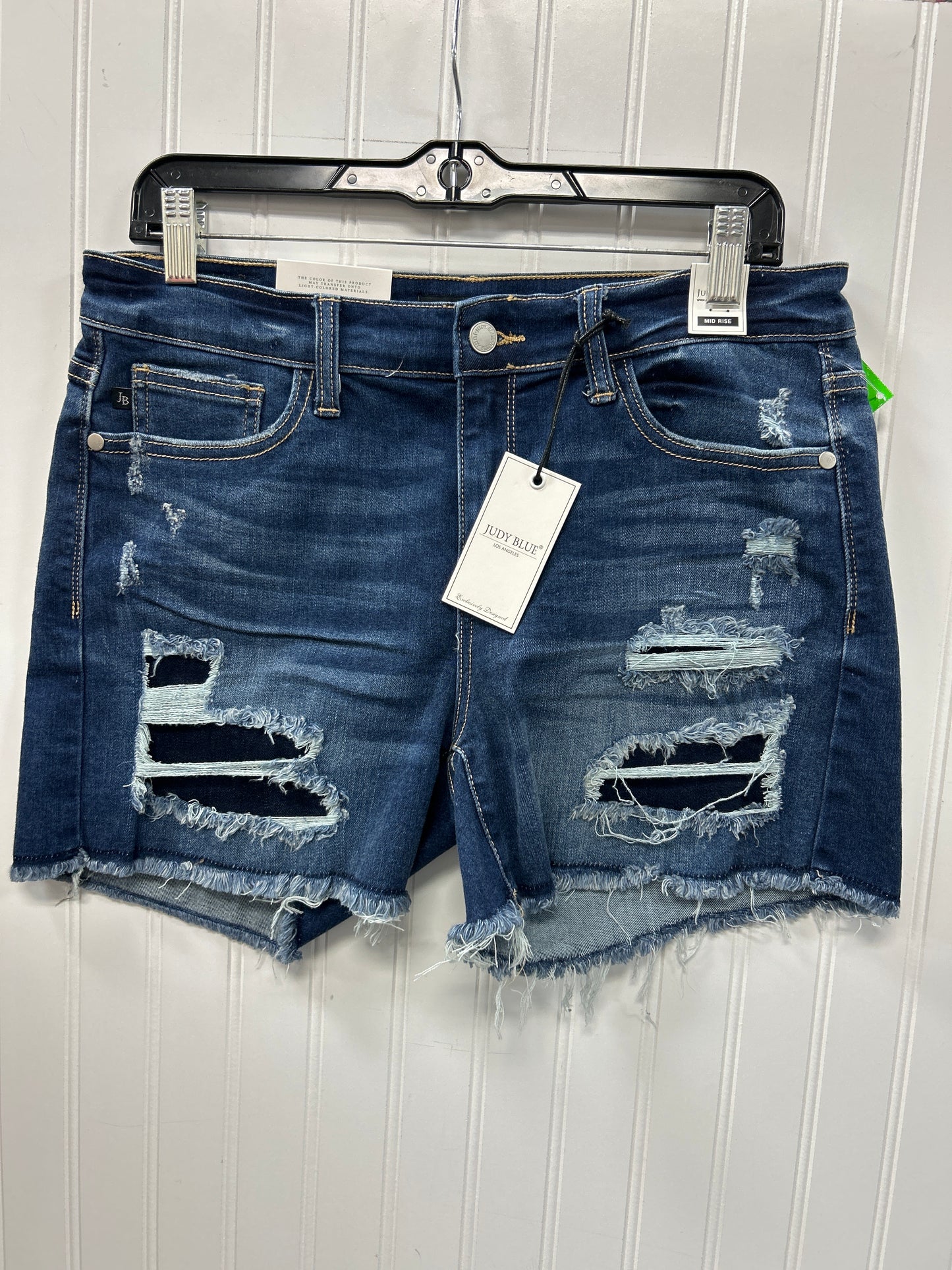 Shorts By Judy Blue In Blue Denim, Size:L