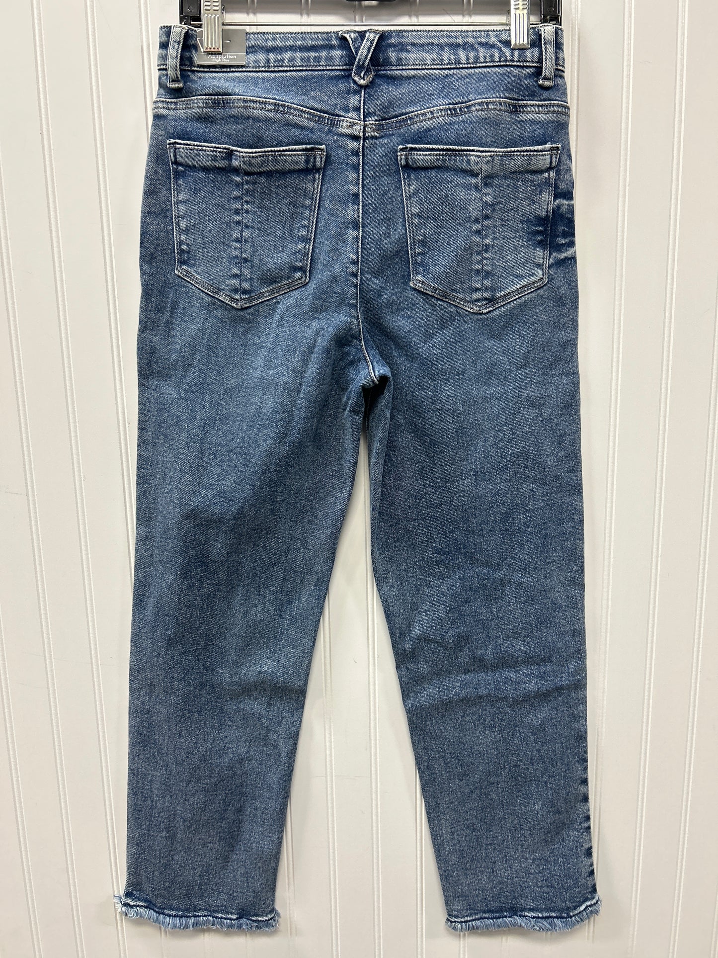 Jeans Straight By Wit & Wisdom In Blue Denim, Size:6