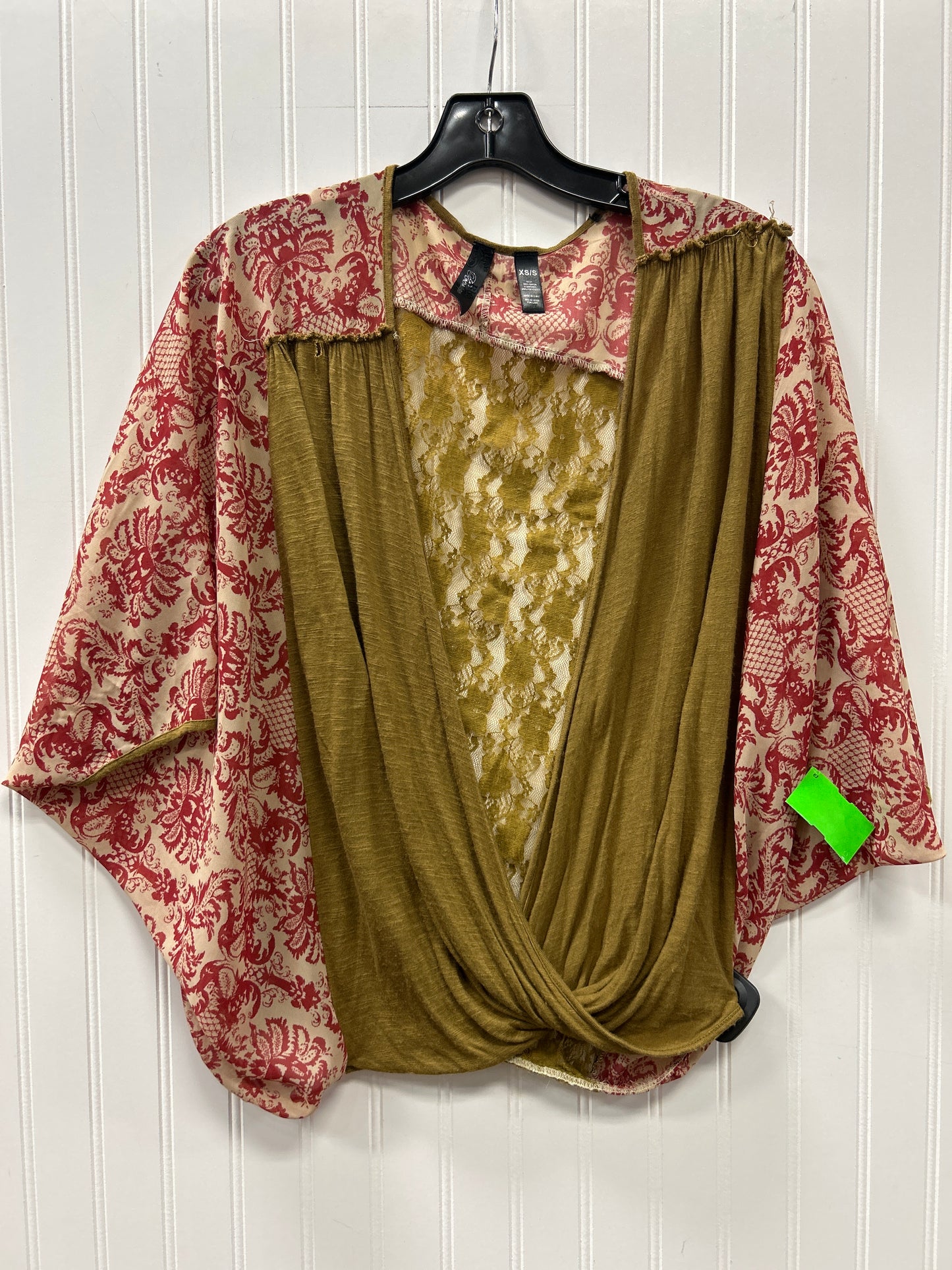 Kimono By Bke In Red, Size:Xs