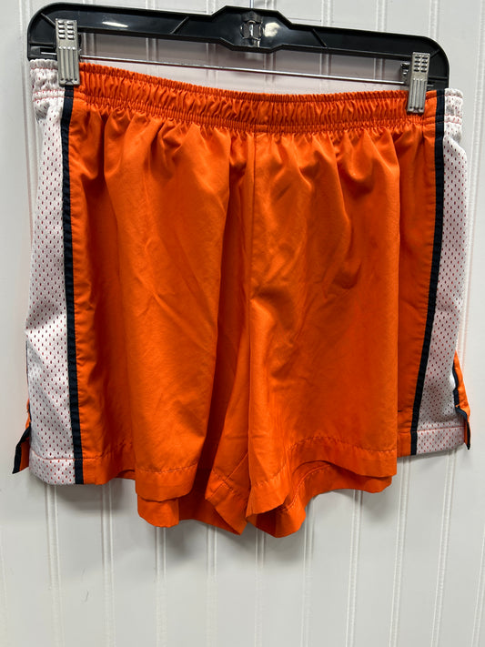 Athletic Shorts By Nike In Orange, Size:L