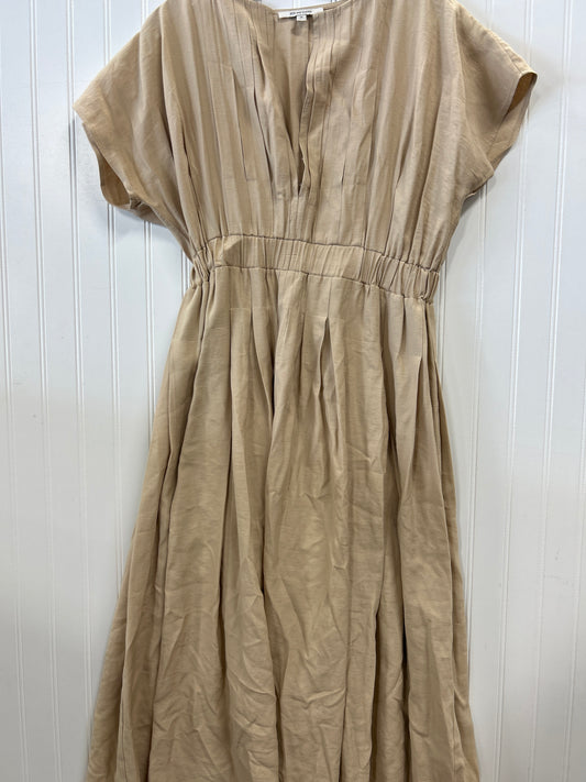 Dress Casual Maxi By Cma In Tan, Size:M