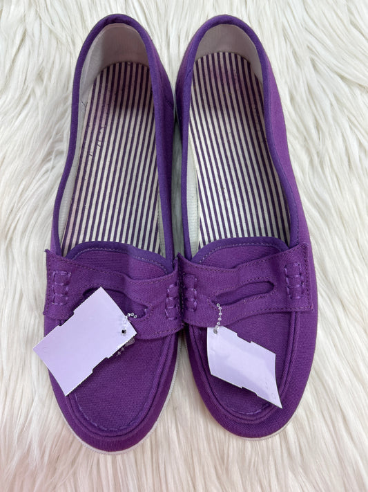 Shoes Flats By Cmc In Purple, Size:8