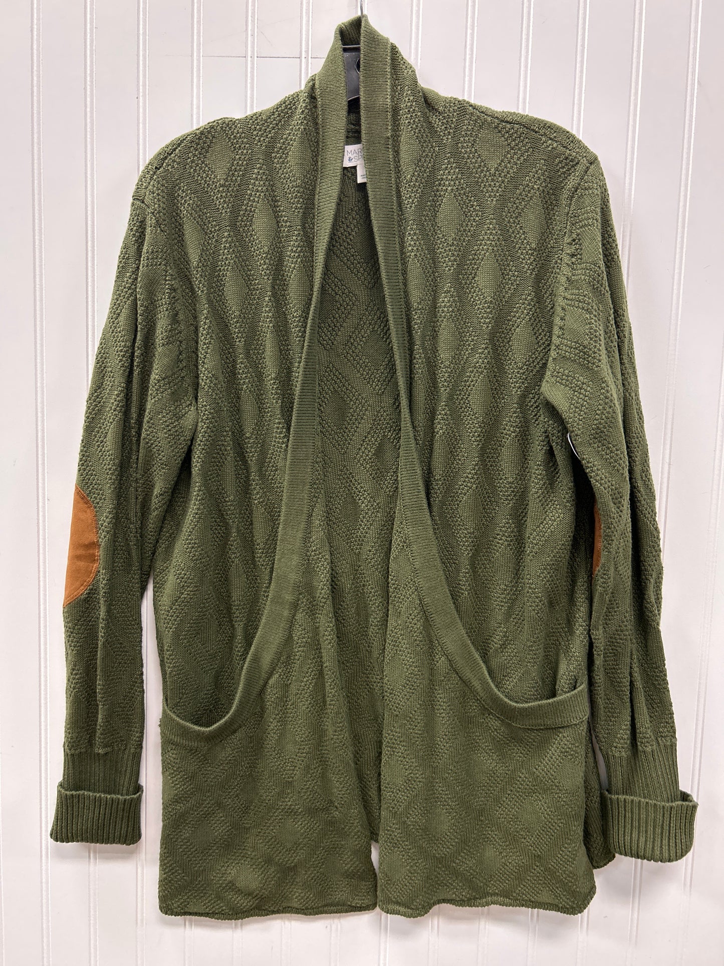 Sweater Cardigan By Market & Spruce In Green, Size:Xl