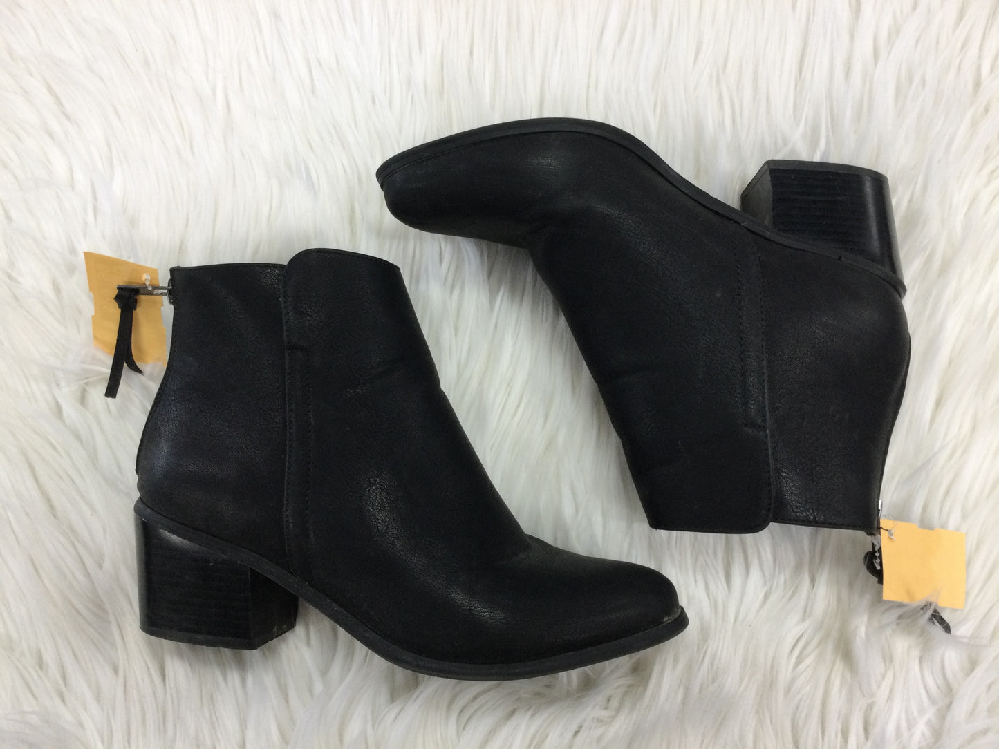 Boots Ankle Heels By Maurices In Black, Size:7