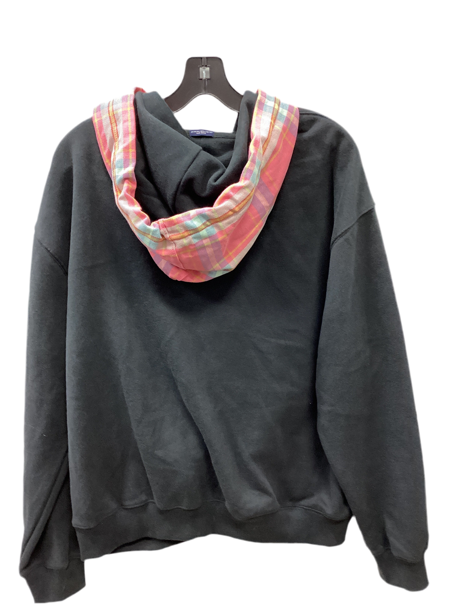 Sweatshirt Hoodie By Gap In Black & Pink, Size:M