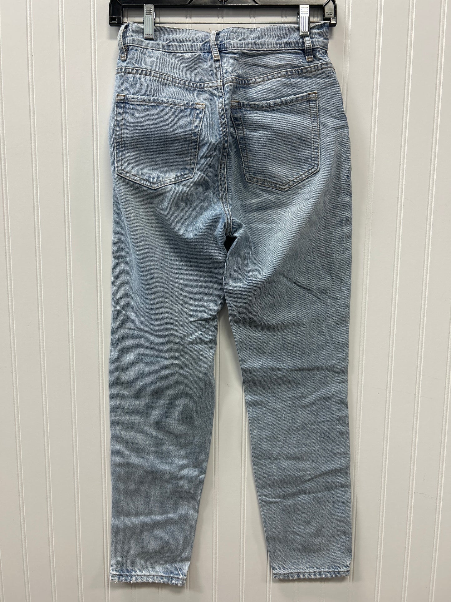 Jeans Straight By Pacsun In Blue Denim, Size:6