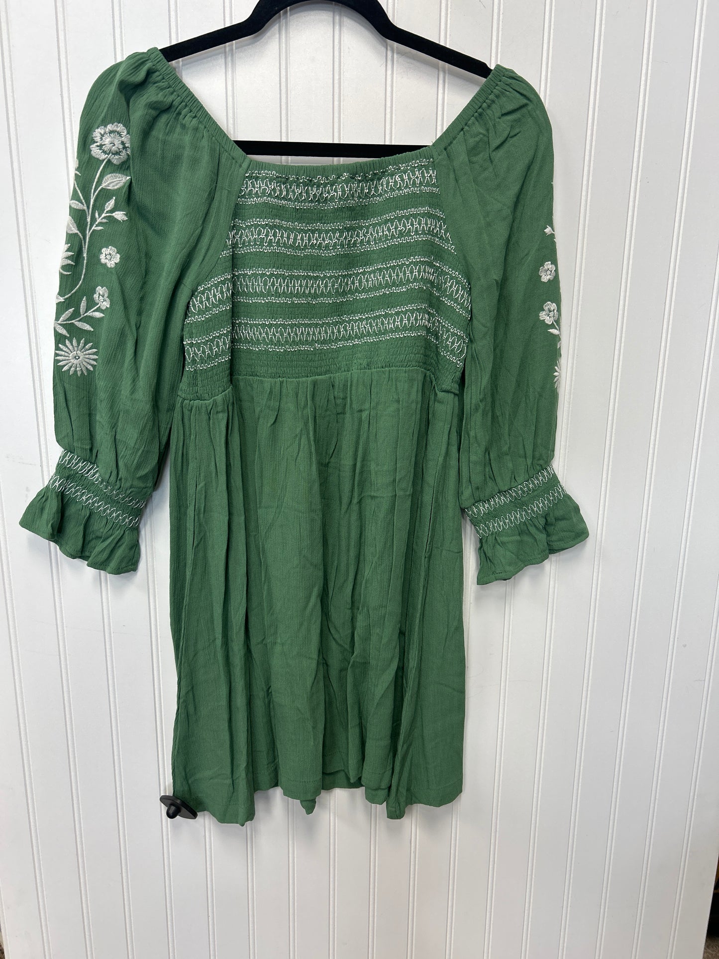 Dress Casual Short By Cmc In Green, Size:Xl