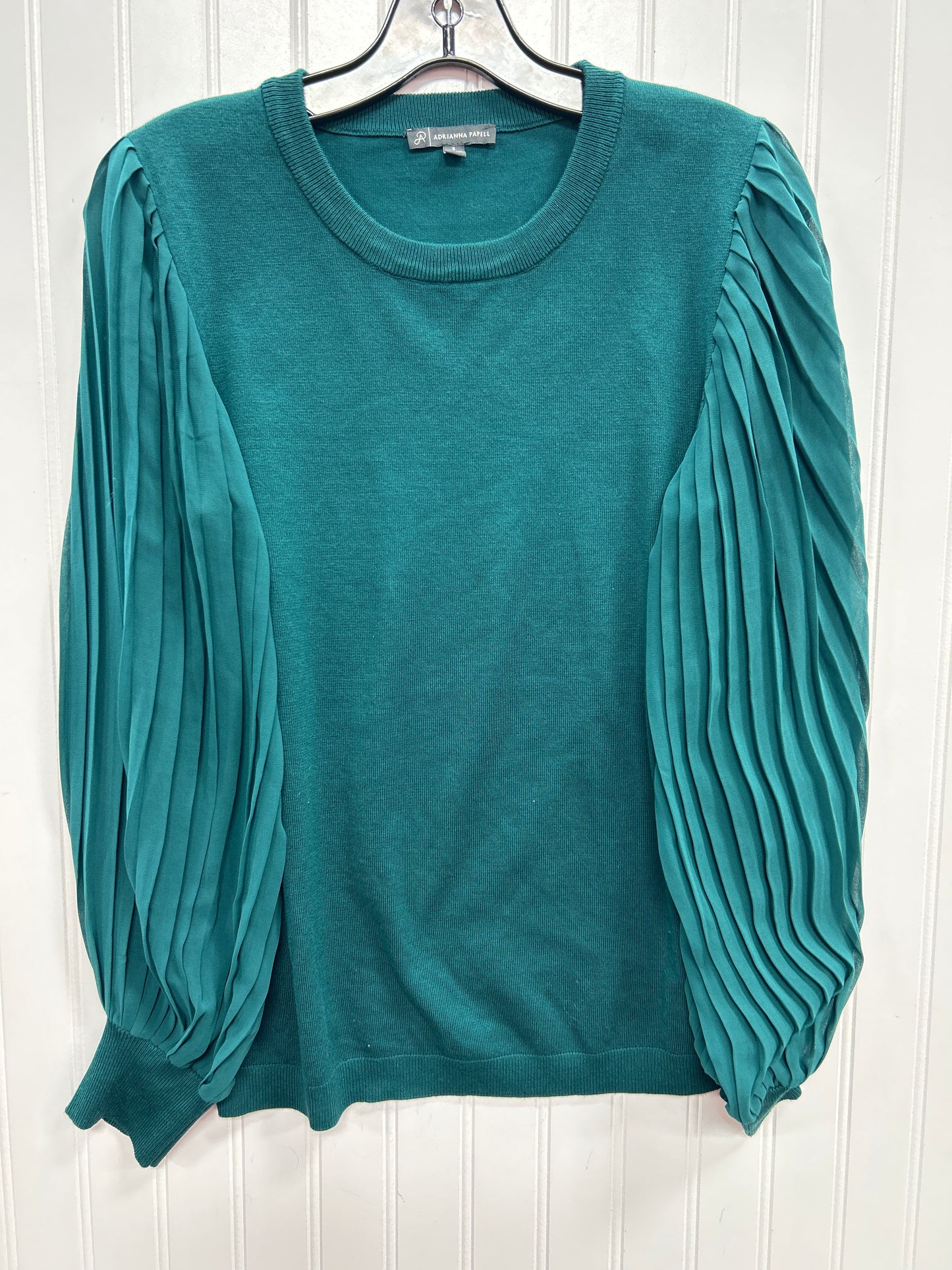 Top Ls By Adrianna Papell In Green, Size:S