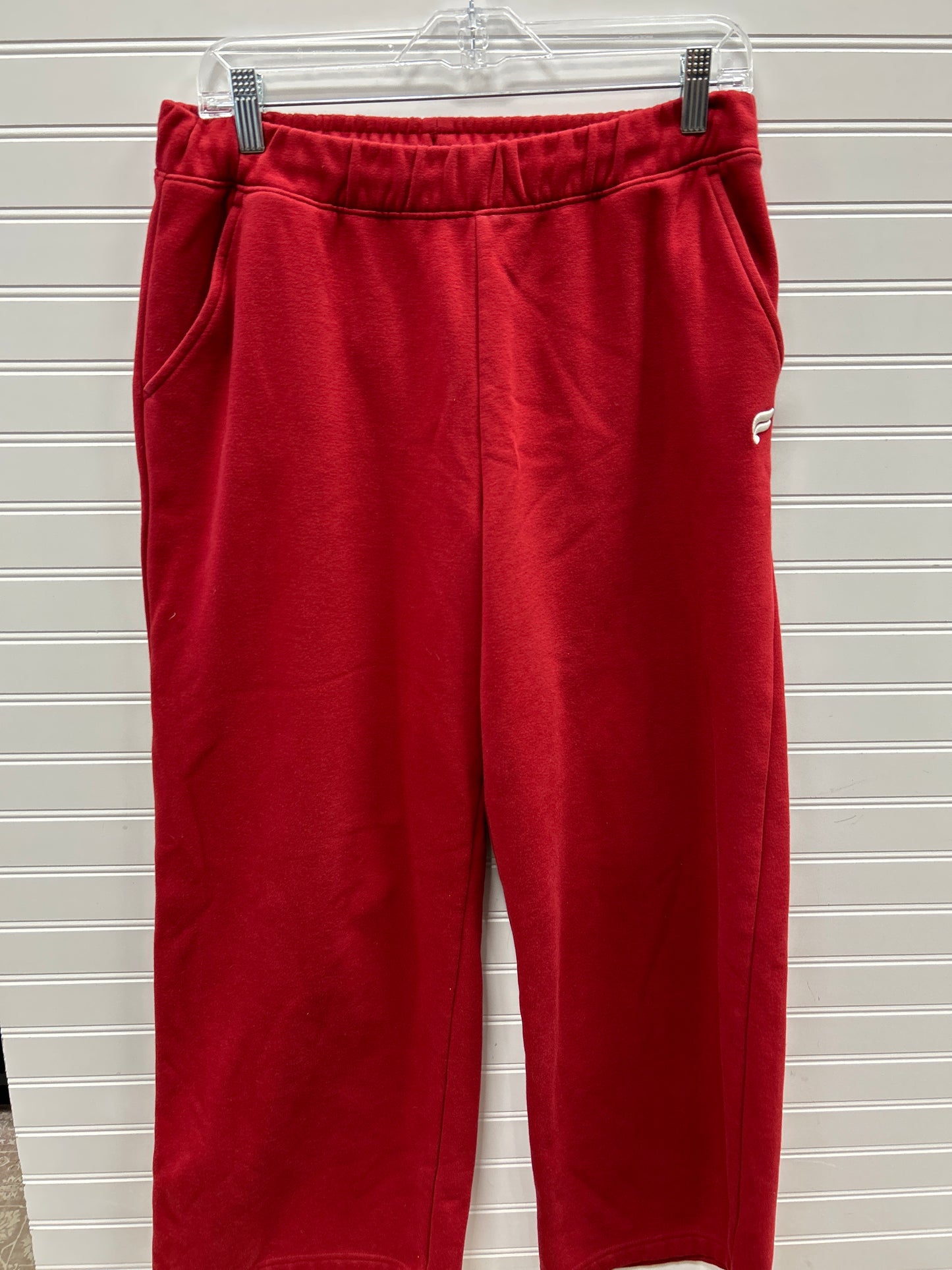 Athletic Pants By Fabletics In Red, Size:M
