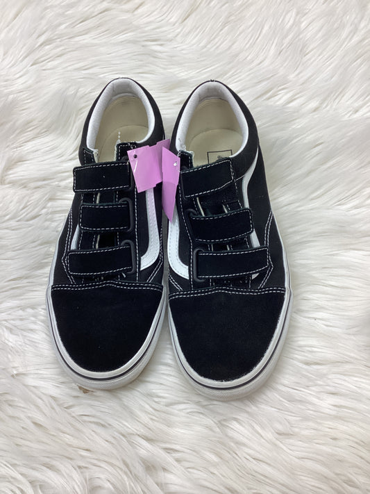 Shoes Sneakers By Vans In Black, Size:10