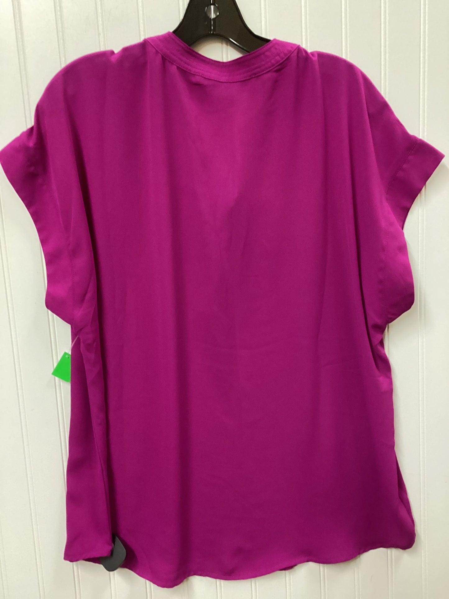 Blouse Sleeveless By Cynthia Steffe In Purple, Size:Xl