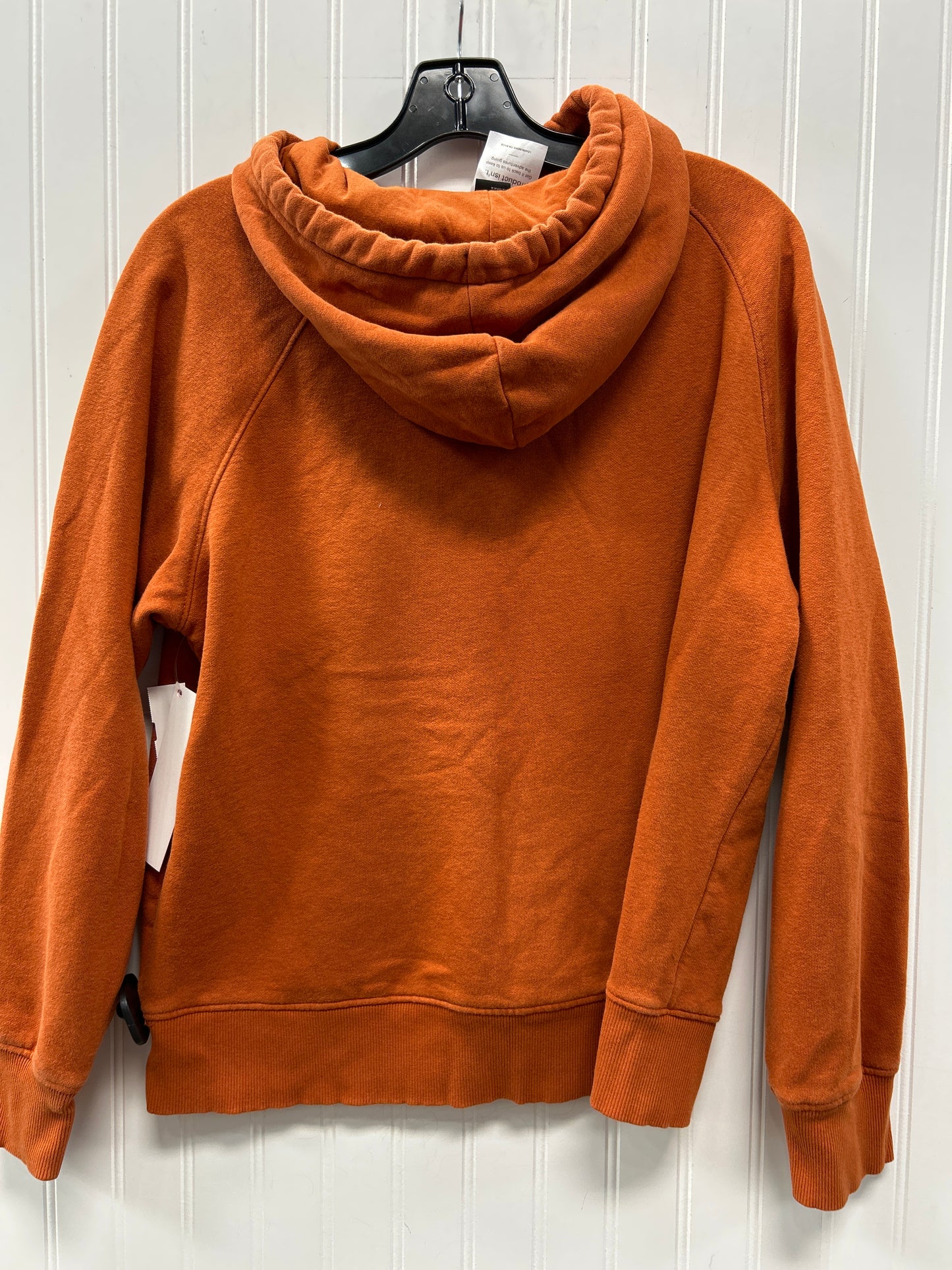 Athletic Sweatshirt Hoodie By The North Face In Orange, Size:M
