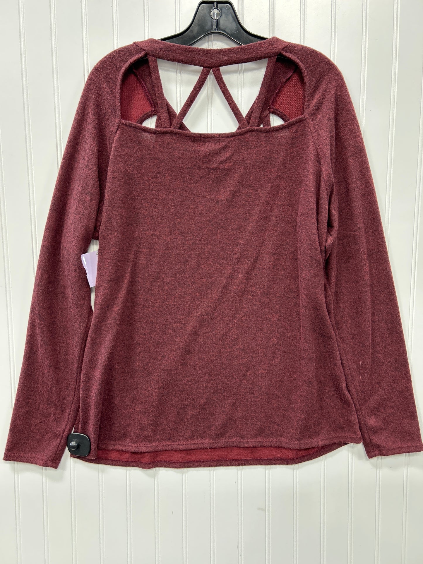 Top Ls By Buckle Black In Red, Size:Xl