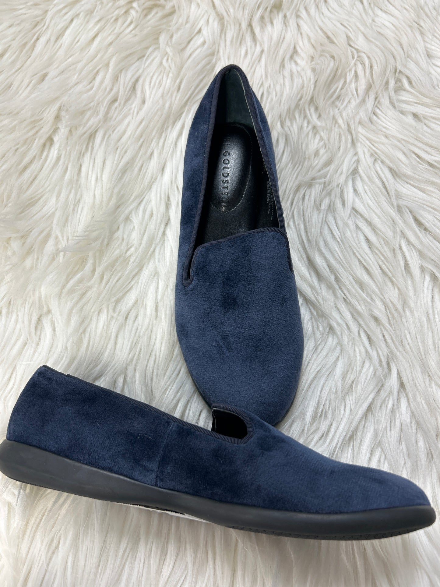 Shoes Flats By Clothes Mentor In Blue, Size:7