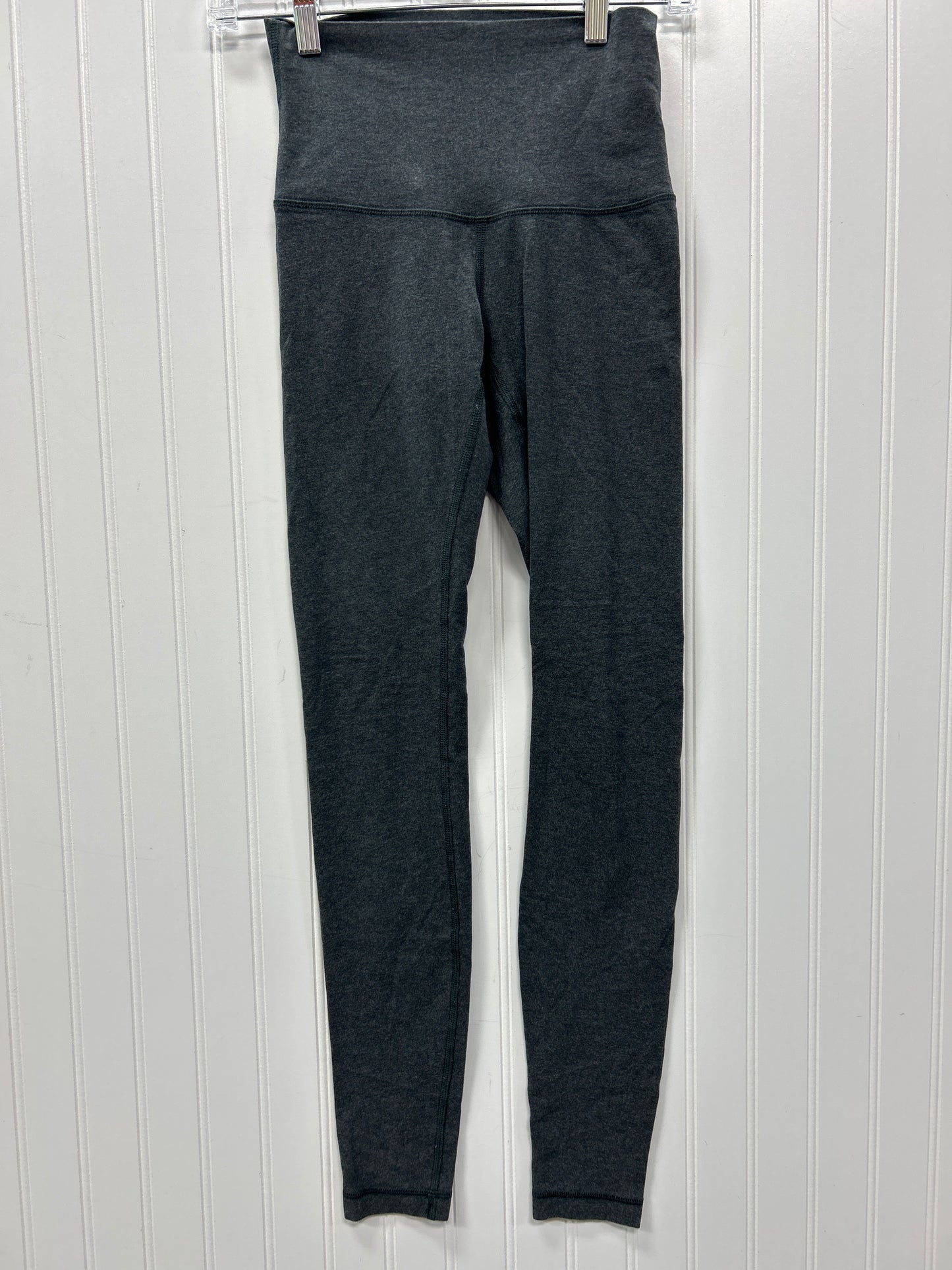 Athletic Leggings By Lululemon In Grey, Size:4