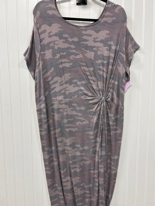 Dress Casual Maxi By Maurices In Purple, Size:2X