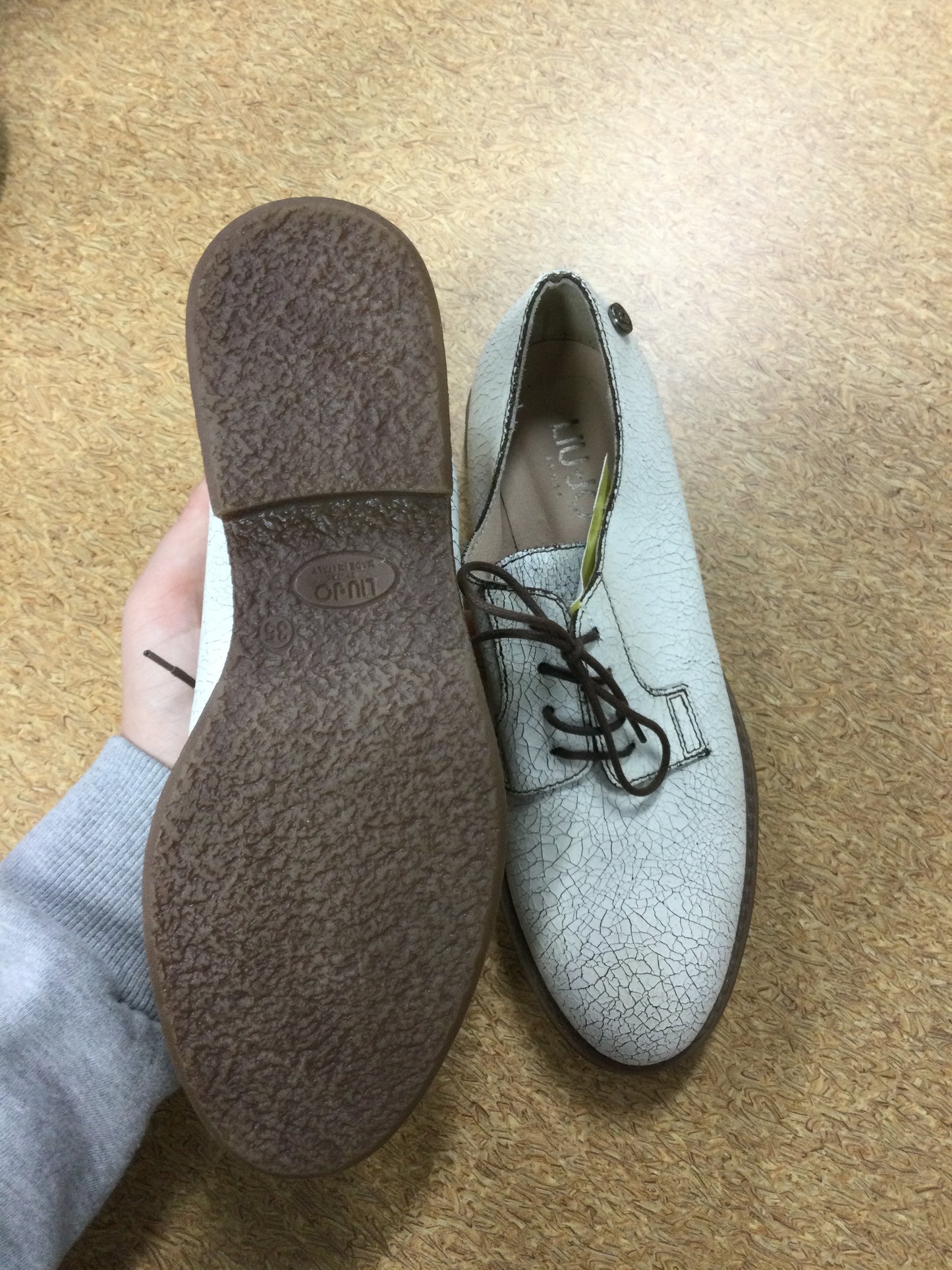 Shoes Flats By Cmb In Cream, Size:5