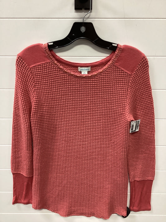 Top Ls By Sundance In Peach, Size:Xs