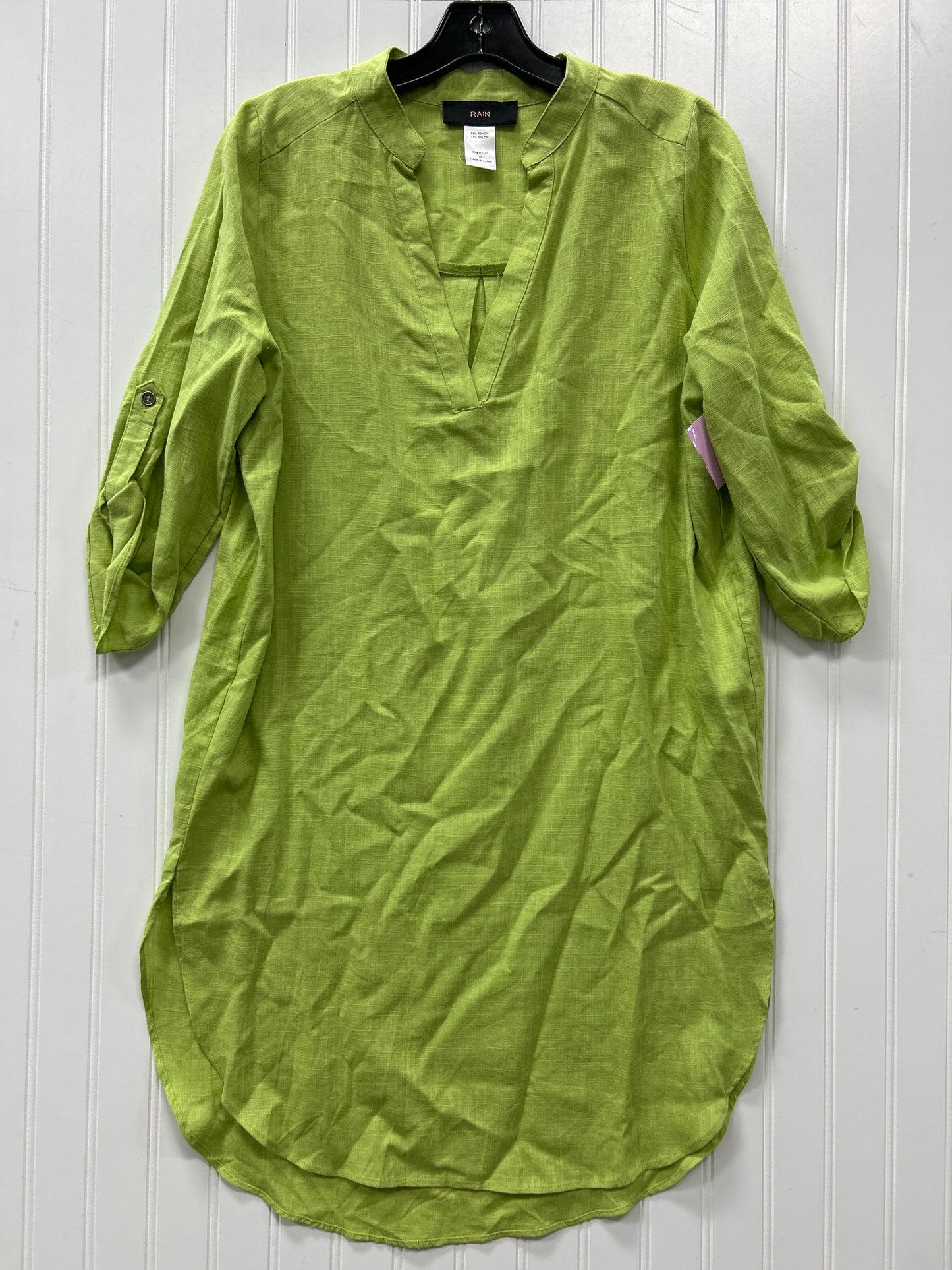 Dress Casual Midi By Clothes Mentor In Green, Size:S