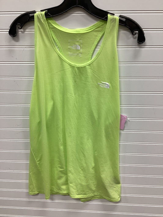 Athletic Tank Top By The North Face In Yellow, Size:1X