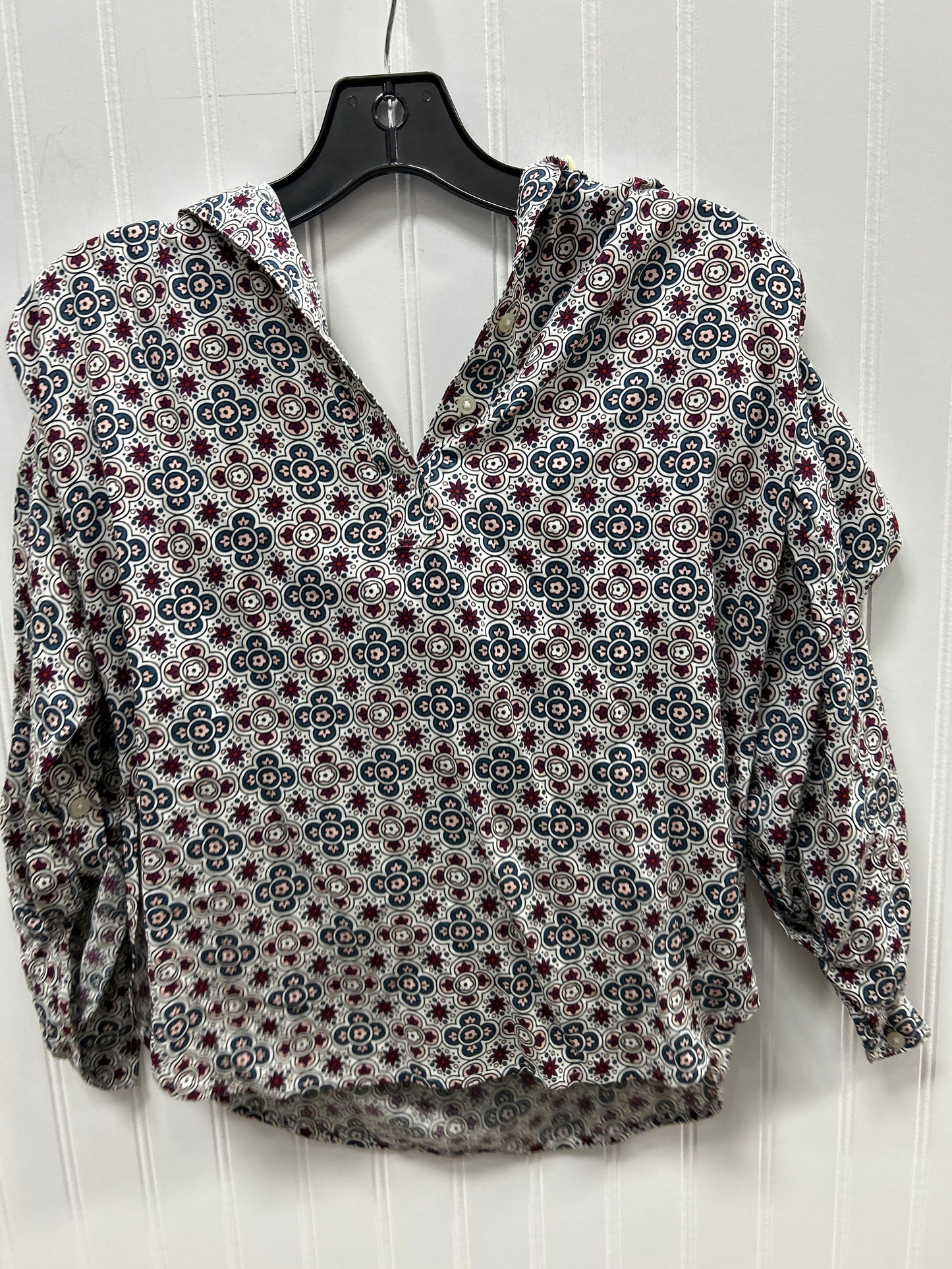 Top Ls By Loft In Paisley Print, Size:Xxsp
