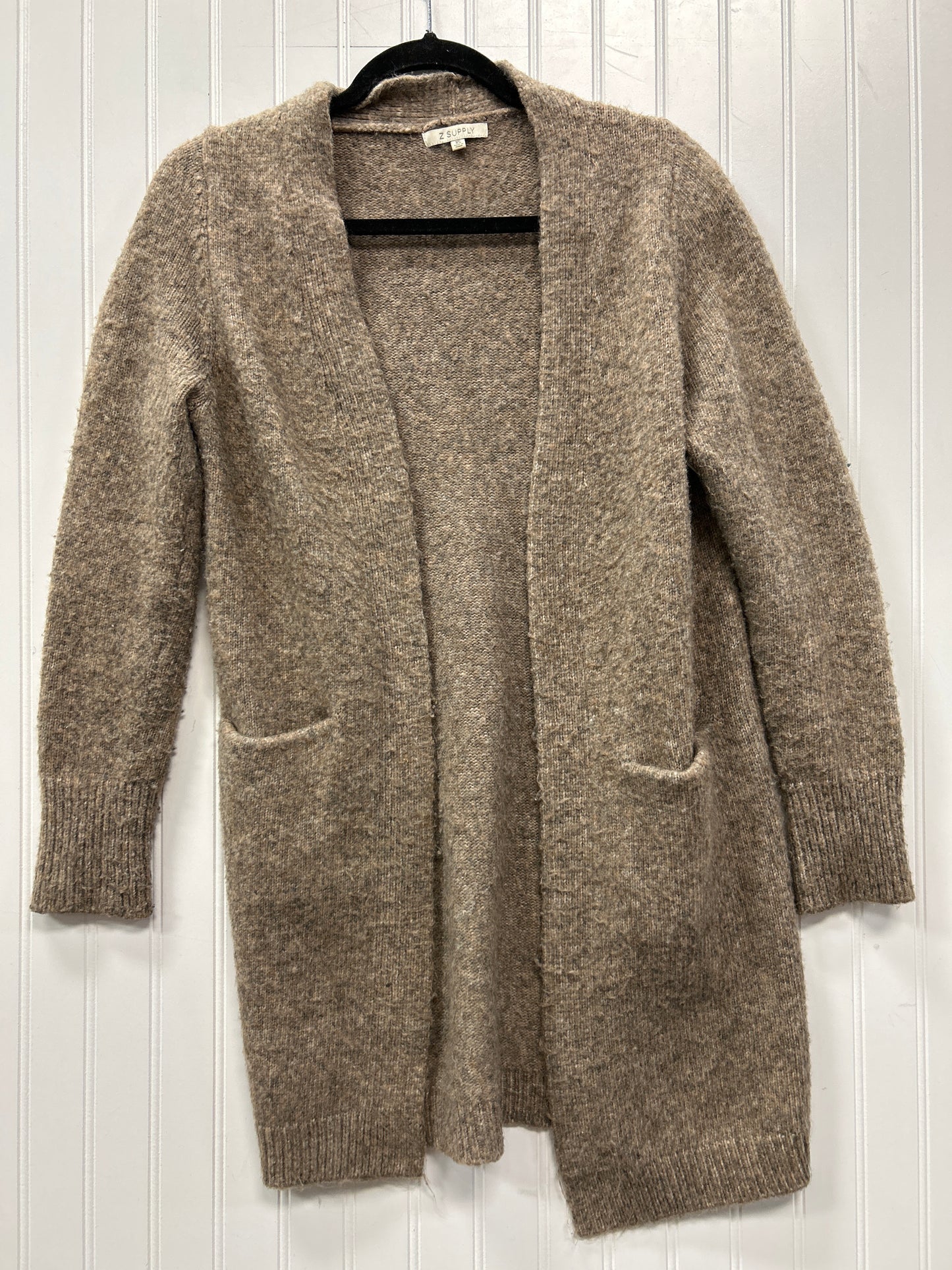 Sweater Cardigan By Z Supply In Brown, Size:Xs