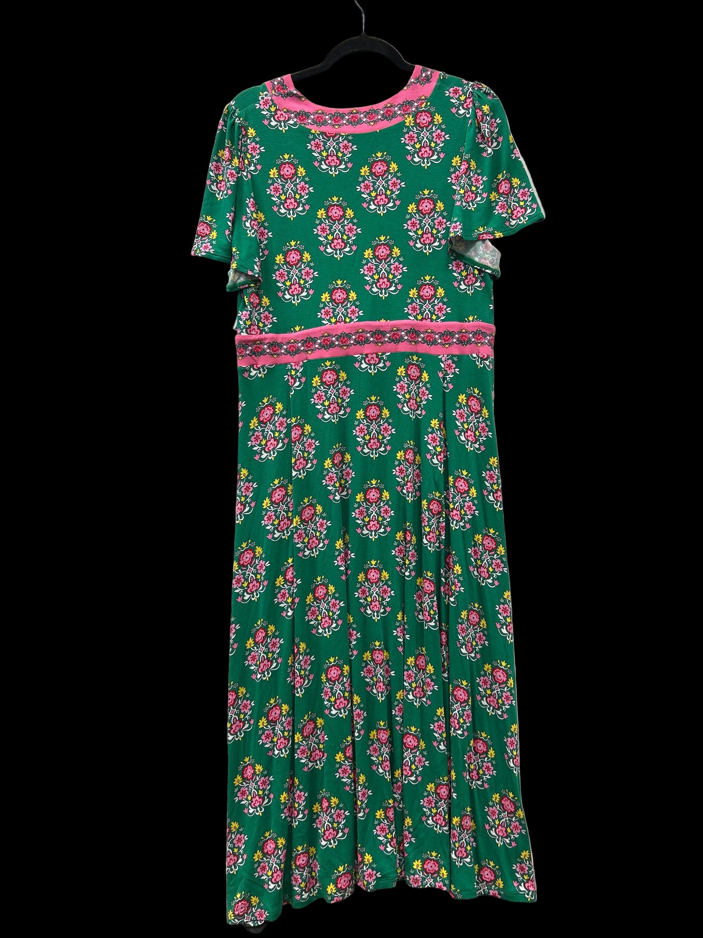 Dress Casual Maxi By Boden In Green, Size:12P