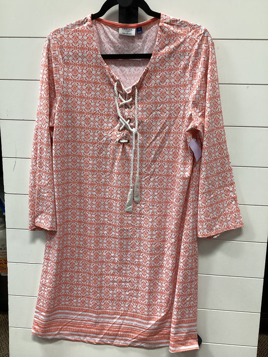 Dress Casual Short By Talbots In Orange, Size:Xl
