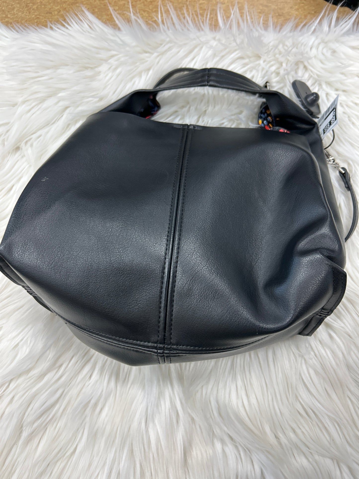 Handbag By Steve Madden In Black, Size:Medium