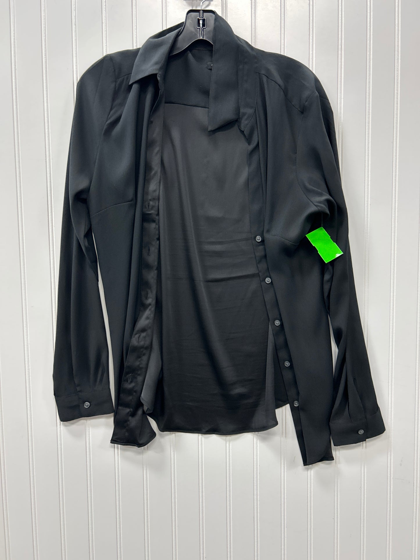 Top Ls By Ann Taylor In Black, Size:M