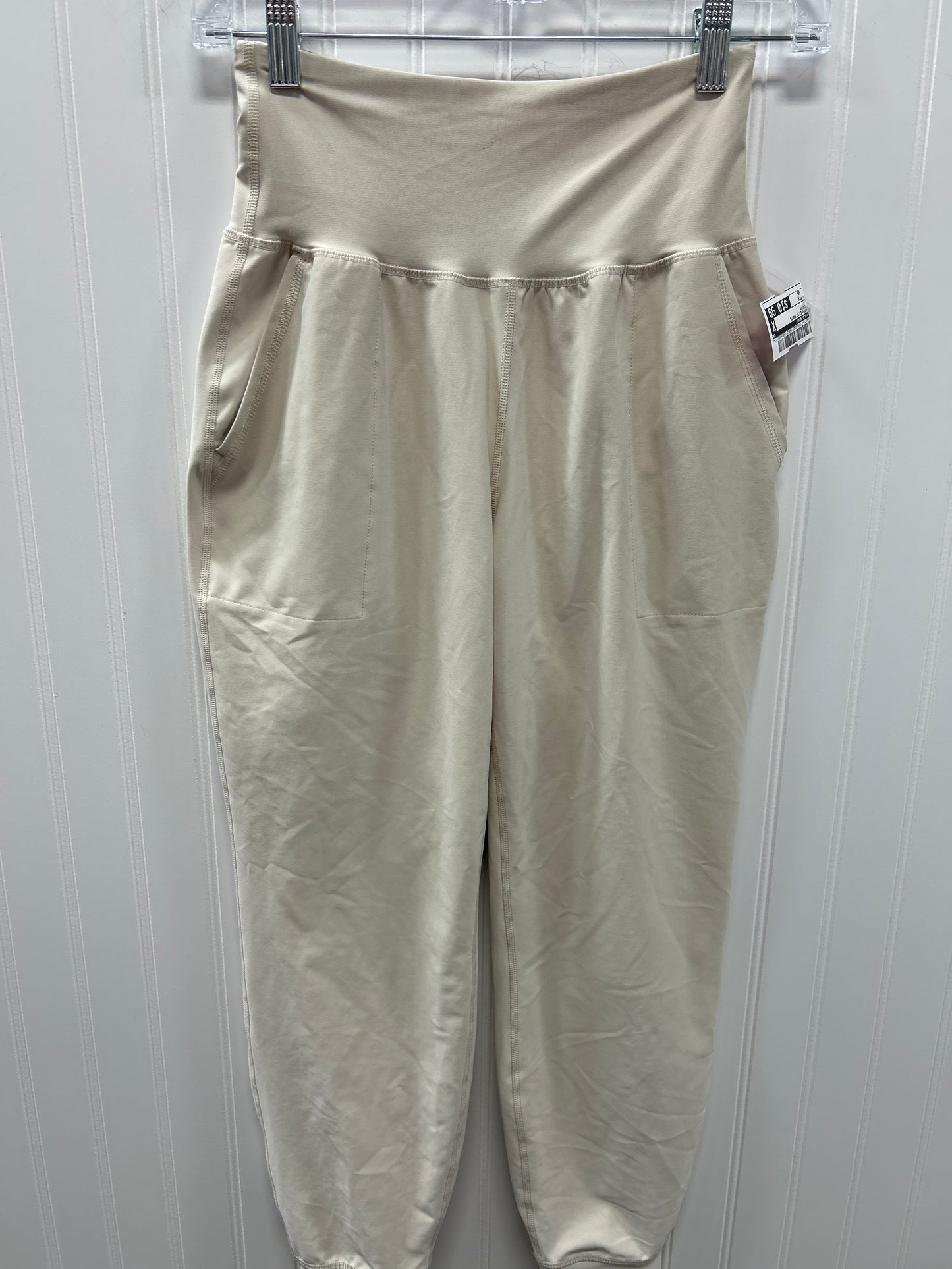 Athletic Pants By Old Navy In Cream, Size:S