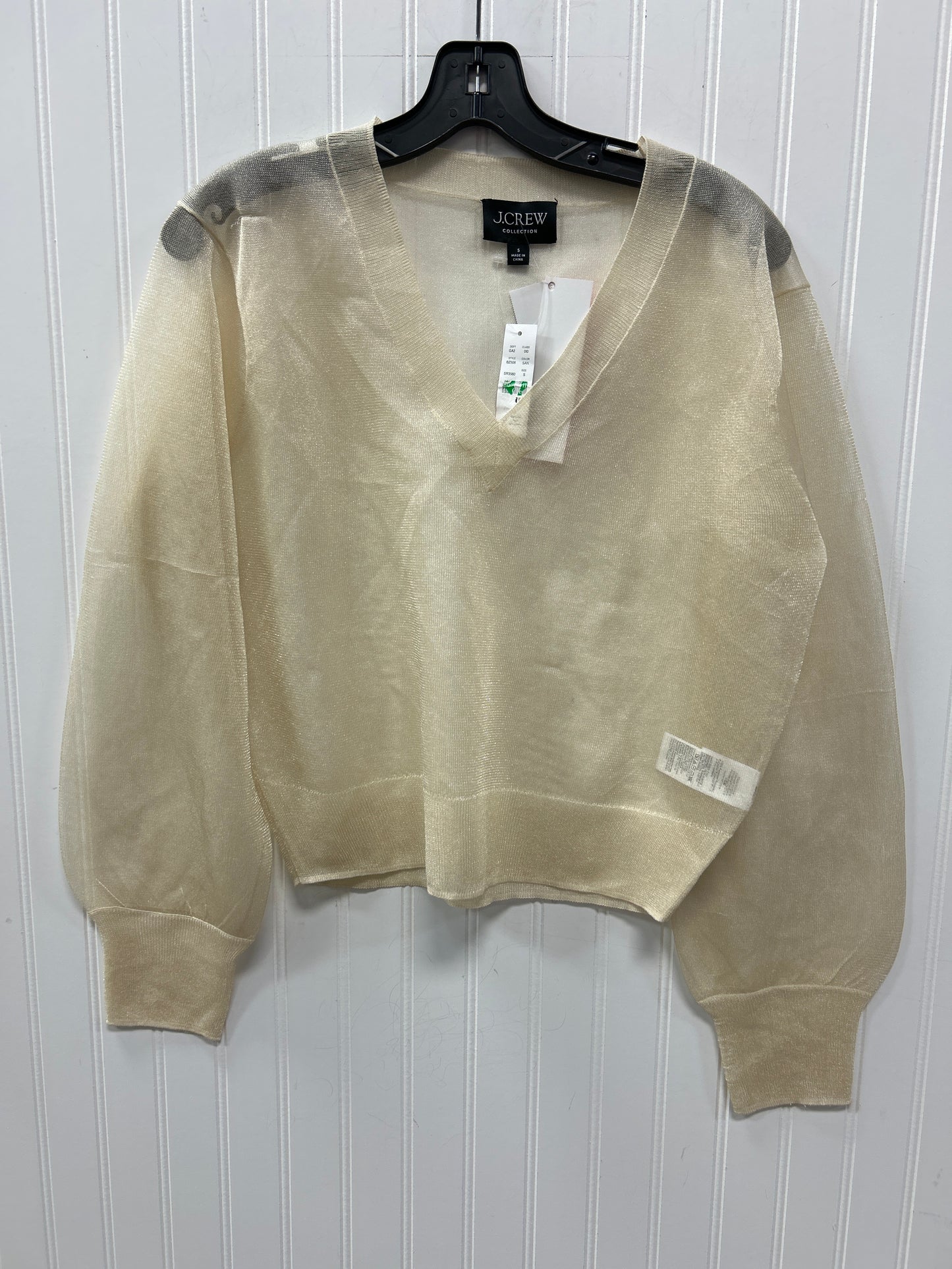 Top Ls By J. Crew In Tan, Size:S